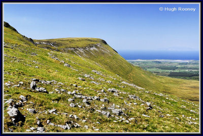  Ireland - Co.Sligo - Ben Bulben - View on way up to summit  