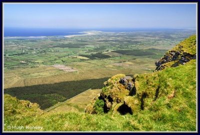 Ireland - Co.Sligo - Ben Bulben - View from summit 