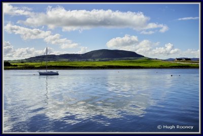 Ireland - Co.Sligo - Knocknarea from Rosses Point  