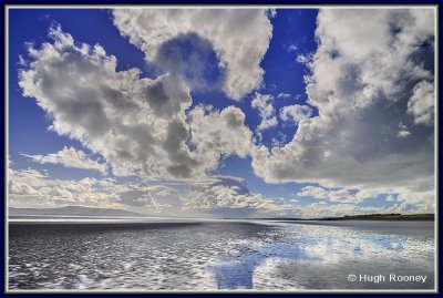  Ireland - Co.Sligo - Dramatic skies on Lissadell Beach 