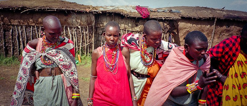 Maasai women