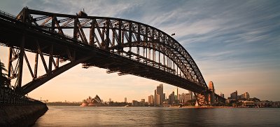 Morning at Sydney Harbour Bridge