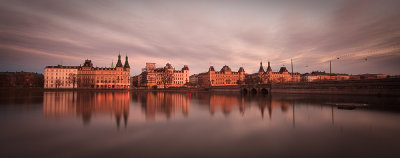 Copenhagen After Dark Cloudscape