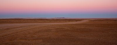 Gravel Desert in Twilight