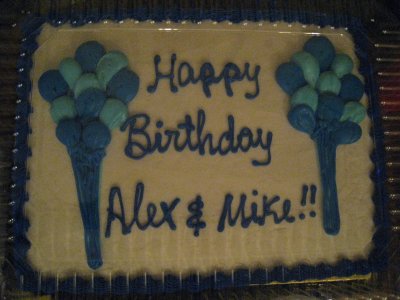 happy birthday alex & mike