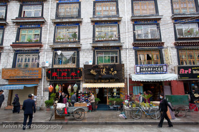 Street view in Lhasa