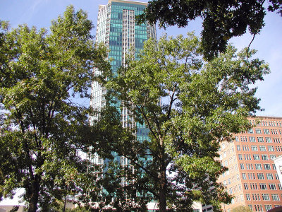 Condo units from refurbed bank building