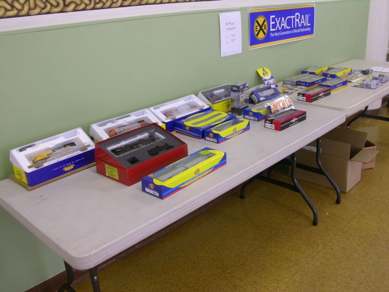 Raffle Prizes from our generous sponsors. Thank You All!
