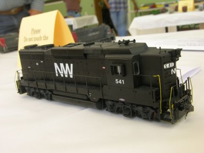 N&W GP30 541 by Harry K. Wong - The black guppy