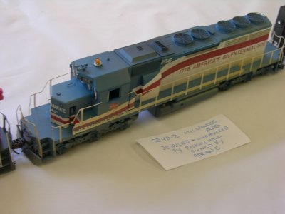 Model by Rickey Hall. From the collection of Adrian E.