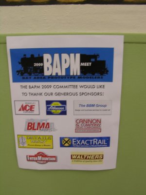 BAPM Thanks our Generous Sponsors.