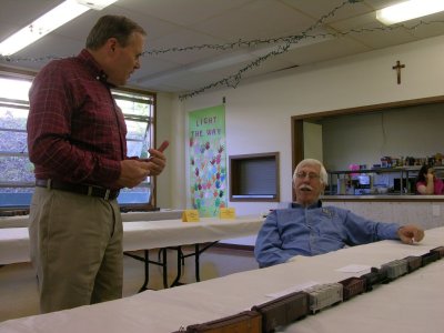 Gary Boswell (L) and Tony Thompson (R)