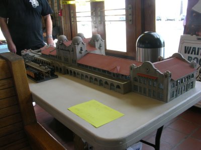 HO scale San Bernardino Station Model by Gary Cane