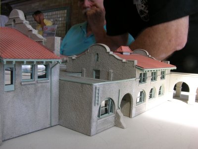 HO scale San Bernardino Station Model by Gary Cane