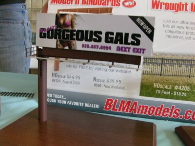 NEW from BLMA - HO & N scale modern billboards