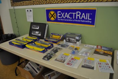 Raffle Prizes from Athearn, BLMA, Details West and ExactRail
