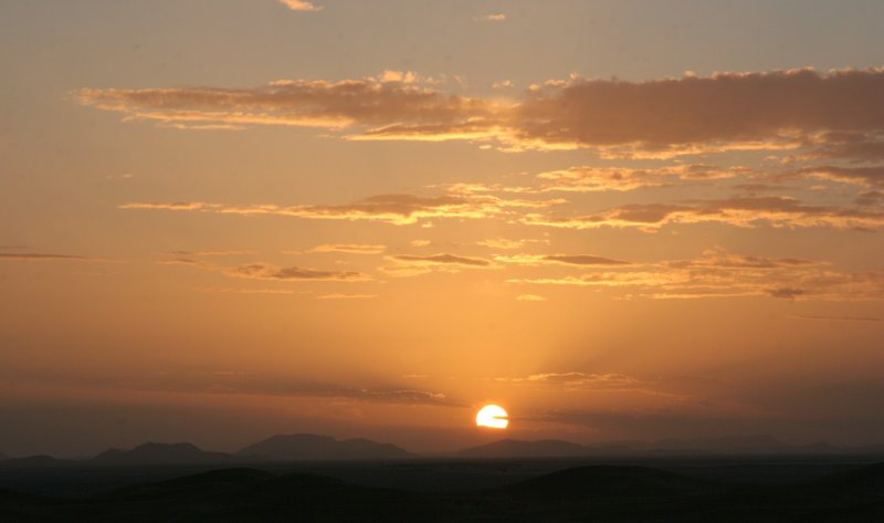 Sunset at Merzouga