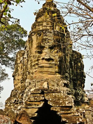 The faces of angkor Thom