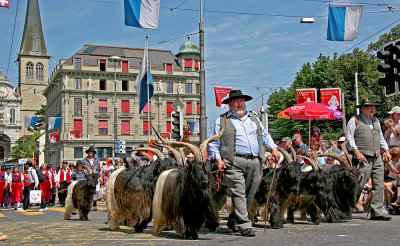 Folklore celebration in Lucerne 2008