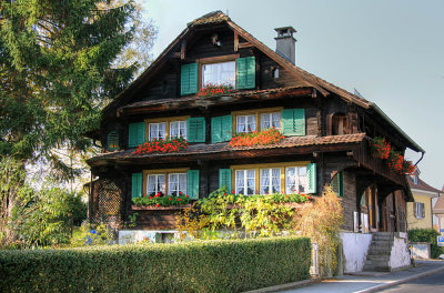 Old Swiss house in Ebikon LU