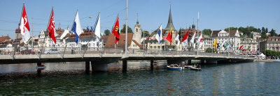 Lake bridge of Lucerne