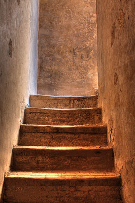 Where does this staircase lead to?