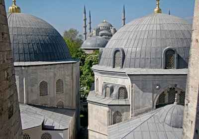 Do you see the Blue Mosque?