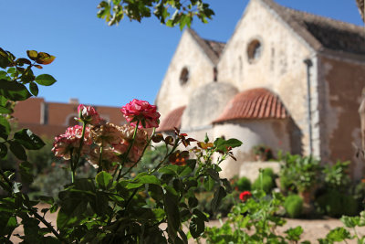 Roses and Monastery Arkadi