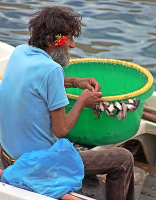 Fisherman in Matala