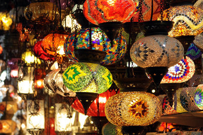 Lamp-Shop in Istanbul