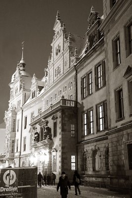 Dresden at night