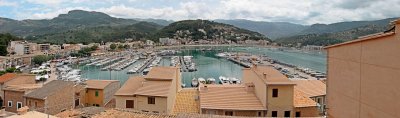 Panorama of Port de Sller