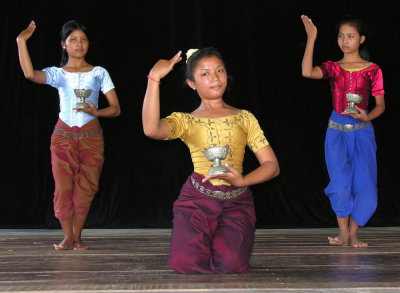 Children folk dances performed only for two of us
