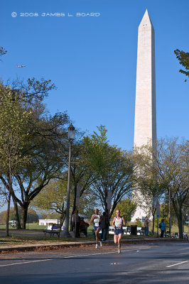 Passing the Washington Monument