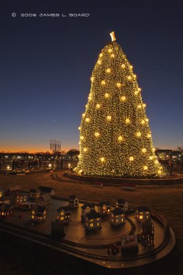 The National Christmas Tree & Model Train Village