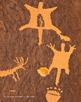 Newspaper Rock Detail