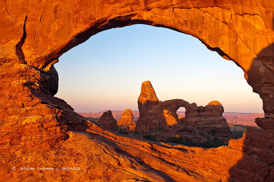 Turret Arch, Sunrise