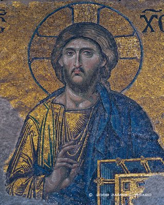 Jesus, Hagia Sophia Mosaic