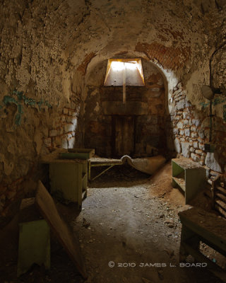 Crumbling Prison Cell