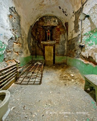 Crumbling Prison Cell