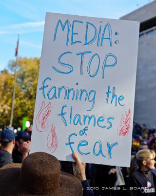 MEDIA: STOP FANNING THE FLAMES OF FEAR