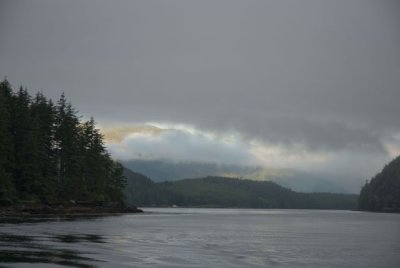 Sun on Vancouver Island - Cordero Channel