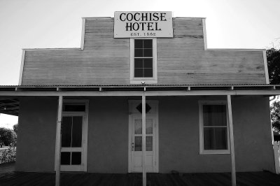 Cochise Hotel in the Ghost Town of Cochise, AZ