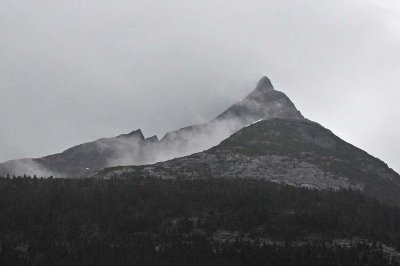 Mountaintop and Fog