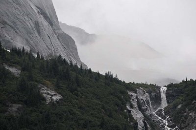 Mountains, Falls and Fog