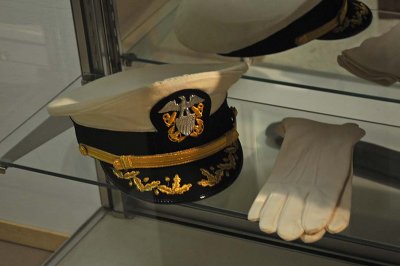 Officer's Hat and Gloves