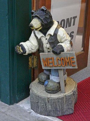 Welcoming Bear