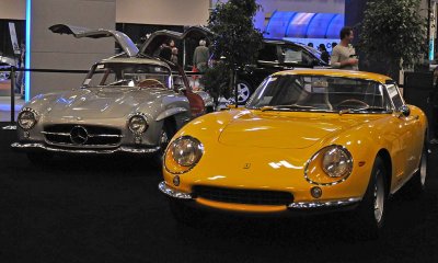 Ferrari 275 GTB & Mercedes 300SL