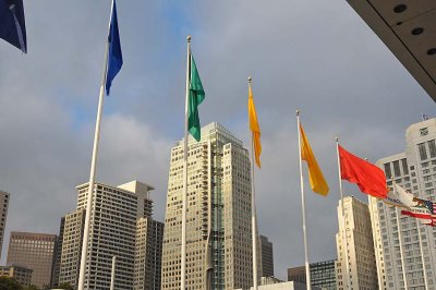 Flags and Skyline