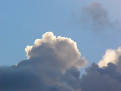 White & Purple Clouds